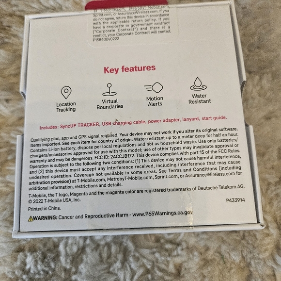 3 SyncUP Trackers connected by T-Mobile, like an Airtag - Picture 4 of 6